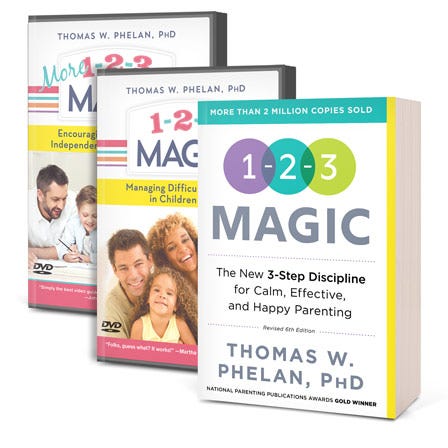 1-2-3 Magic Book & DVD Package